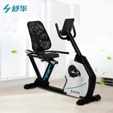 SHUA/舒华健身车卧式磁控静音家用脚踏室内运动单车自行车SH-836